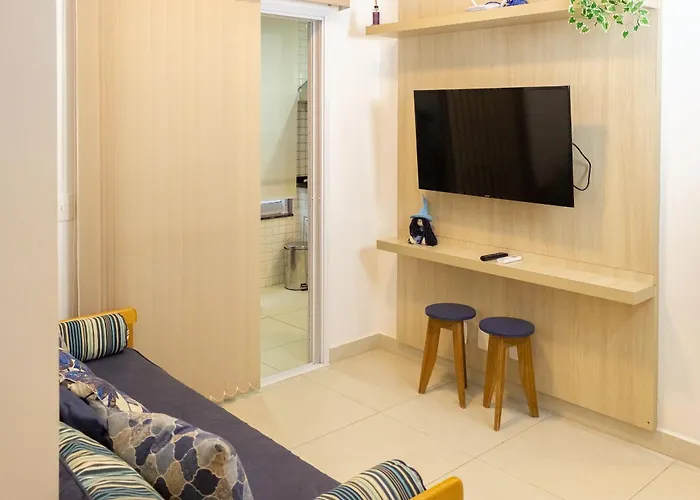 Apê Família - home office na praia Ubatuba